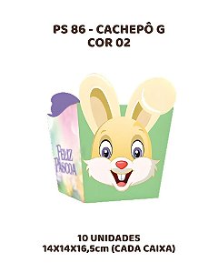 CACHEPÔ G C/10UN PS86 COR 02 - MF (PÁSCOA)