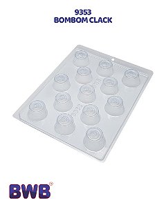 FORMA DE ACETATO SIMPLES - BOMBOM CLACK (9353) - BWB (PÁSCOA)