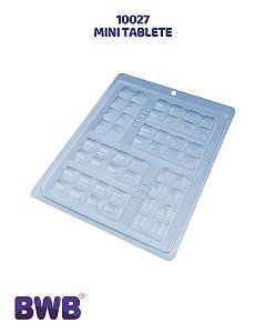 FORMA DE ACETATO SIMPLES - MINI TABLETE (10027) - BWB (PÁSCOA)