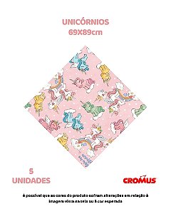FOLHA 69X89cm UNICÓRNIOS C/5UN – CROMUS (PÁSCOA)