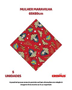 FOLHA 69X89cm MULHER MARAVILHA C/5UN – CROMUS (PÁSCOA)