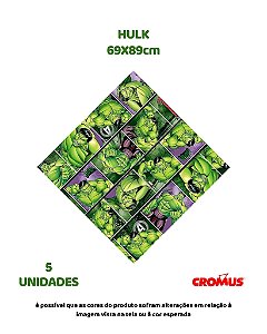 FOLHA 69X89cm HULK C/5UN – CROMUS (PÁSCOA)