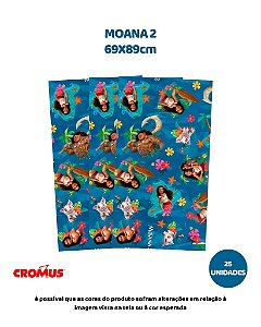 FOLHA 69X89cm MOANA 2 C/25UN – CROMUS (PÁSCOA)