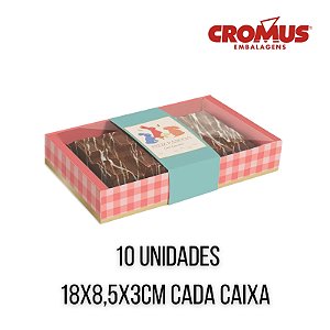 CAIXA C/10UN PARA TABLETE 300G PIC NIC - CROMUS (PÁSCOA)