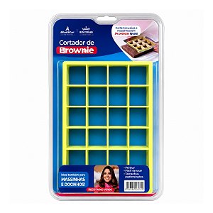 CORTADOR DE BROWNIE 3,5X3,5CM - BLUESTAR
