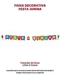 FAIXA DECORATIVA - FESTA JUNINA