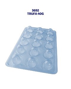 FORMA DE ACETATO 3 PARTES - TRUFA 40g (3692)