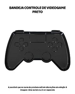 BANDEJA CONTROLE PRETA - JOYSTICK