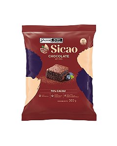 CHOCOLATE EM PÓ 70% CACAU - SICAO 500g