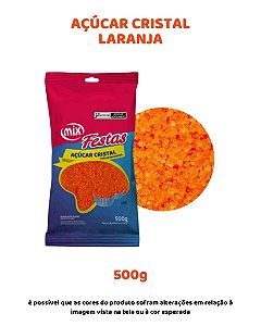 AÇÚCAR CRISTAL 500g - LARANJA