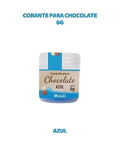 CORANTE EM PÓ 6g PARA CHOCOLATE - AZUL