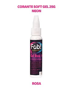 CORANTE NEON SOFTGEL 25g - ROSA