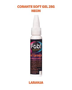 CORANTE NEON SOFTGEL 25g - LARANJA