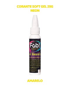 CORANTE NEON SOFTGEL 25g - AMARELO