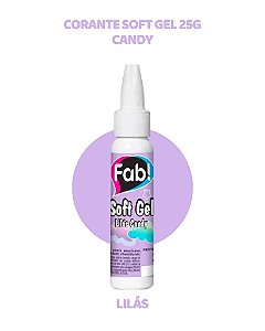 CORANTE SOFTGEL 25g CANDY - LILÁS
