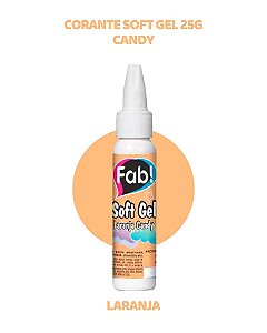 CORANTE SOFTGEL 25g CANDY - LARANJA
