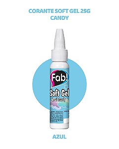 CORANTE SOFTGEL 25g CANDY - AZUL