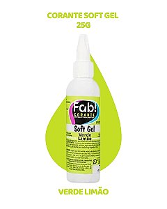 CORANTE SOFTGEL 25g - VERDE LIMÃO