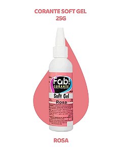 CORANTE SOFTGEL 25g - ROSA