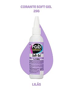 CORANTE SOFTGEL 25g - LILÁS