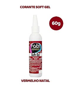CORANTE SOFTGEL 60g - VERMELHO NATAL