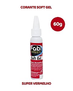 CORANTE SOFTGEL 60g - SUPER VERMELHO
