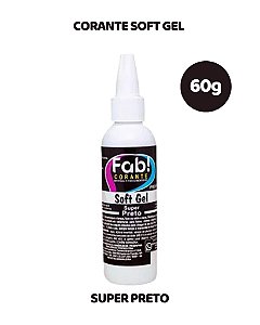 CORANTE SOFTGEL 60g - SUPER PRETO