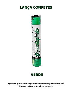 LANÇA CONFETE - VERDE