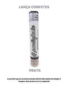 LANÇA CONFETE - PRATA
