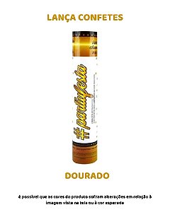 LANÇA CONFETE - DOURADO