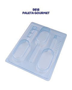 FORMA DE ACETATO 3 PARTES - PALETA GOURMET (9818) - BWB