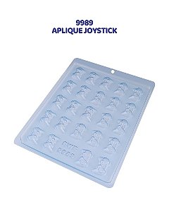 FORMA DE ACETATO SIMPLES - APLIQUE JOYSTICK (9989) - BWB
