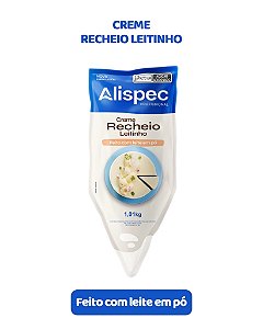 CREME RECHEIO LEITINHO 1,01kg - ALISPEC