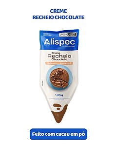 CREME RECHEIO CHOCOLATE 1,01kg - ALISPEC