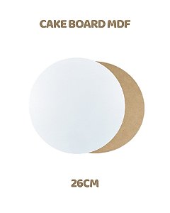 CAKE BOARD MDF - 26cm
