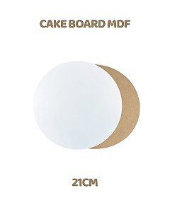 CAKE BOARD MDF - 21cm