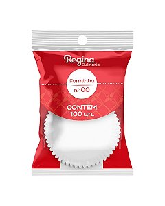 FORMINHA Nº00 BRANCA C/100UN - REGINA