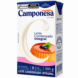 LEITE CONDENSADO INTEGRAL CAMPONESA 395G