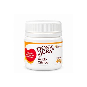 ÁCIDO CÍTRICO 40G - DONA JURA
