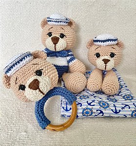 Kit bebe Ursinho Marinheiro