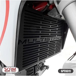 Protetor Radiador Multistrada1200 Enduro 2016+ Scam Spto311