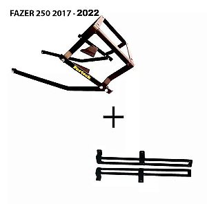 Suporte Bau + Alongador FAZER250 17-22