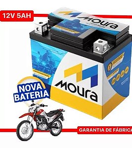 Bateria Moura Honda Bros 125 / Bros 150 /bros 160 /mix Flex
