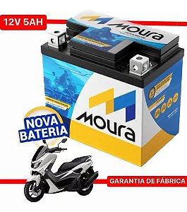 Bateria Moto Moura Yamaha Scooter N-max 160 Todos Anos