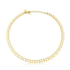 Choker Medalhas e Estrelas