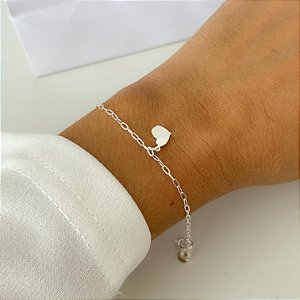 Pulseira coração baby