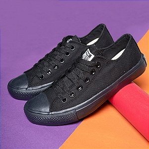 All Star INFANTIL PRETO com VELCRO - Miranda Shoes