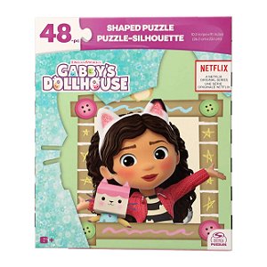 Quebra Cabeça 48 pçs Gabby Dollhouse Puzzle "Porta Retrato"