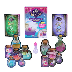 Refil Caldeirão Mágico Magic Mixies com 2 Kits de Ingredientes e 2 Livros de Feitiços