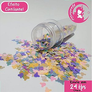 Paetê - Enchimento para Resina - Mickey Brilhante e Cintilante